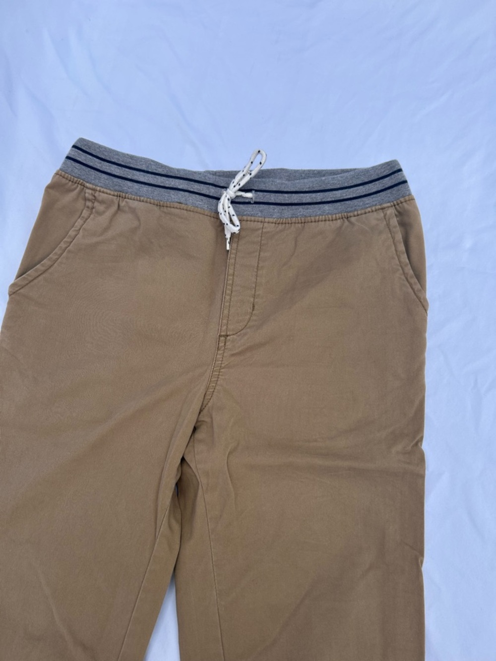 Cat & Jack Boys Brown Drawstring Jogger Pants size 16 - Picture 3 of 7